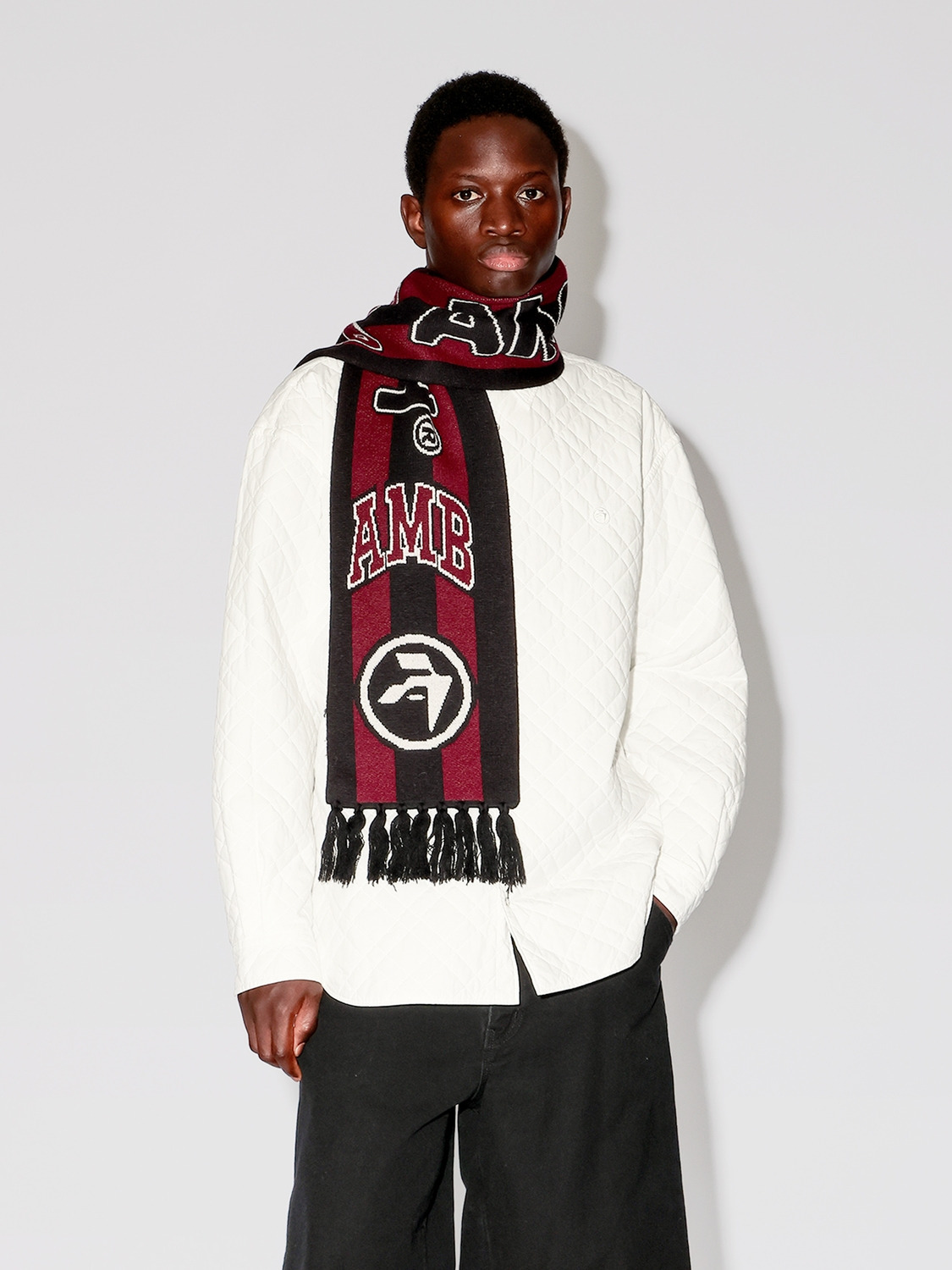 SOCCER SCARF 詳細画像 Red 1