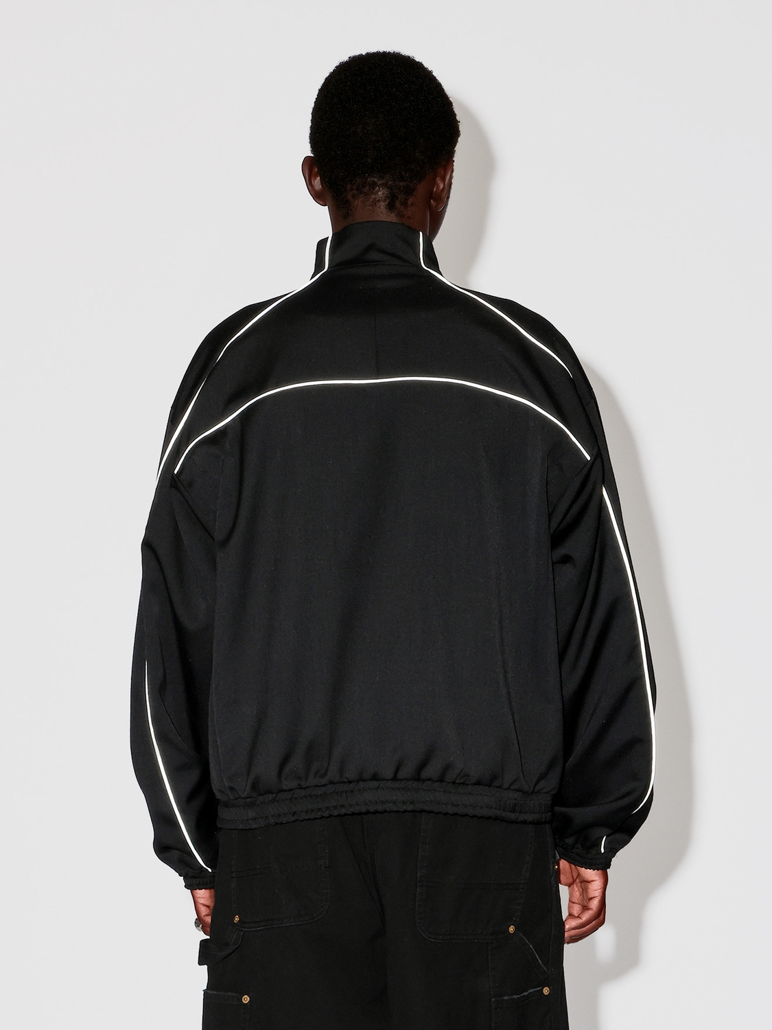WOOL TRACK SUIT JACKET 詳細画像 Black 4