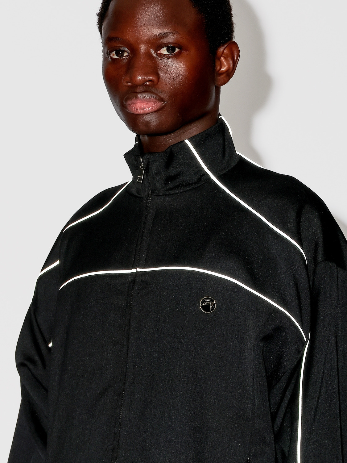 WOOL TRACK SUIT JACKET 詳細画像 Black 5