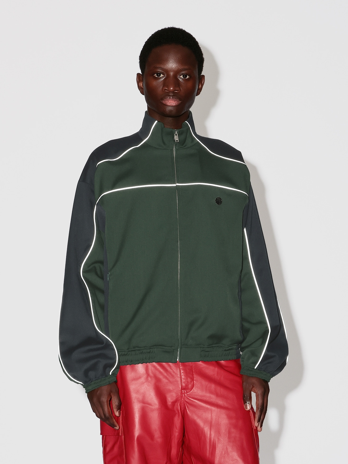 WOOL TRACK SUIT JACKET 詳細画像 Green 2