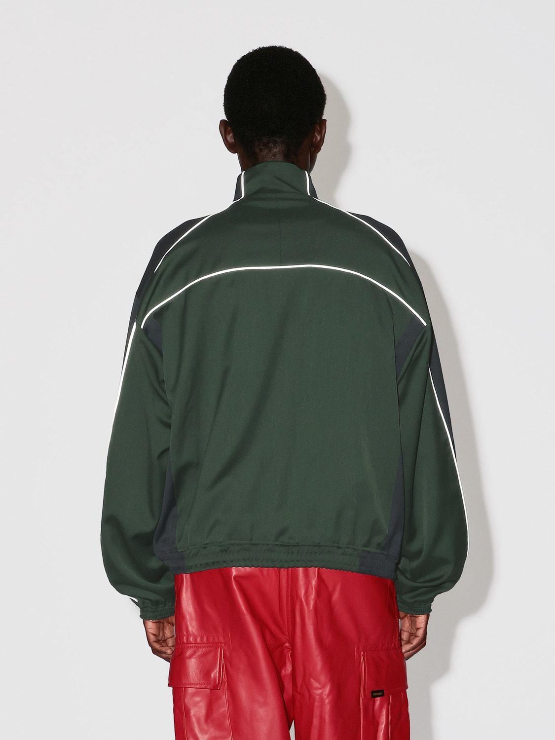 WOOL TRACK SUIT JACKET 詳細画像 Green 4