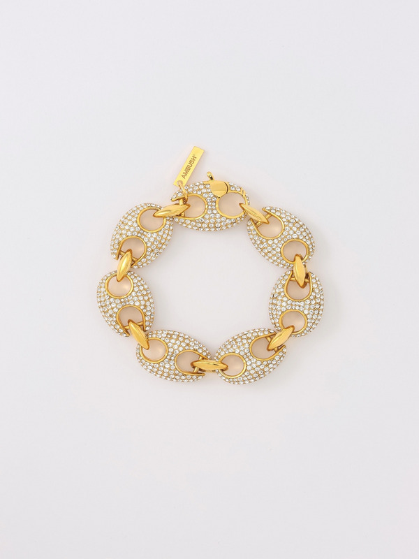 PAVE ARMOR A LINK BRACELET