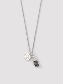 PAVE PILL CHARM NECKLACE 詳細画像