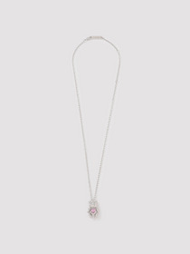 TEDDY BEAR HEART CHARM NECKLACE 詳細画像