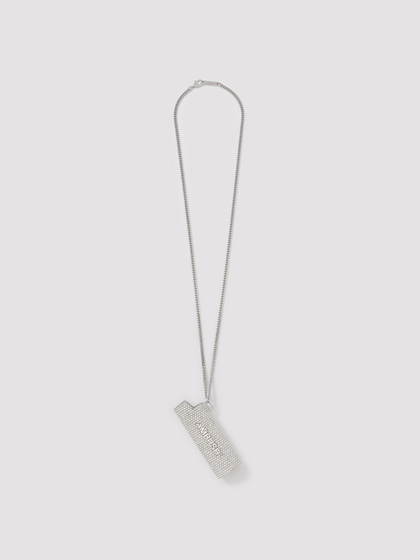 PAVE LIGHTER CASE NECKLACE