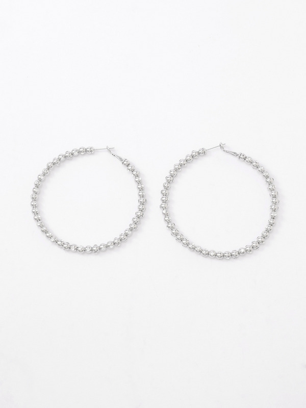 BALL COUTURE HOOP EARRINGS