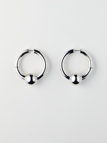 LARGE BALL CLOSUR EARRINGS 詳細画像
