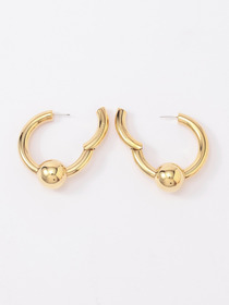LARGE BALL CLOSUR EARRINGS 詳細画像