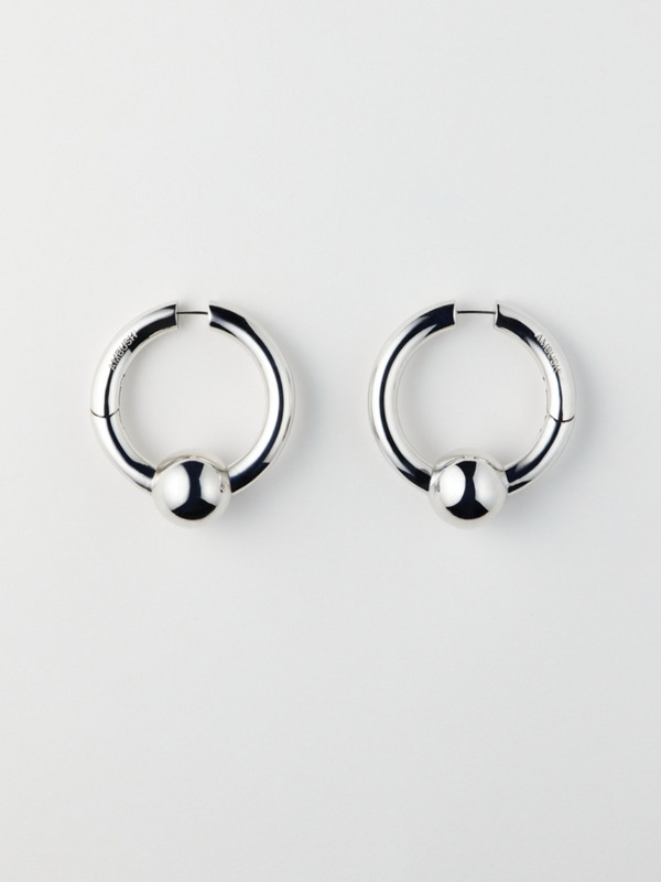 LARGE BALL CLOSUR EARRINGS