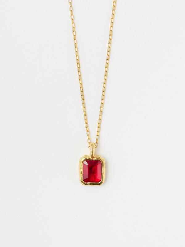 AMBUSH(アンブッシュ) 通販サイト 【SQUARE CUT STONE CHARM NECKLACE】