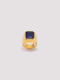 SQUARE CUT STONE RING 詳細画像