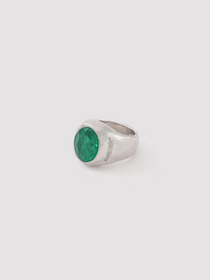 OVAL CUT STONE RING 詳細画像