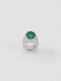 OVAL CUT STONE RING 詳細画像