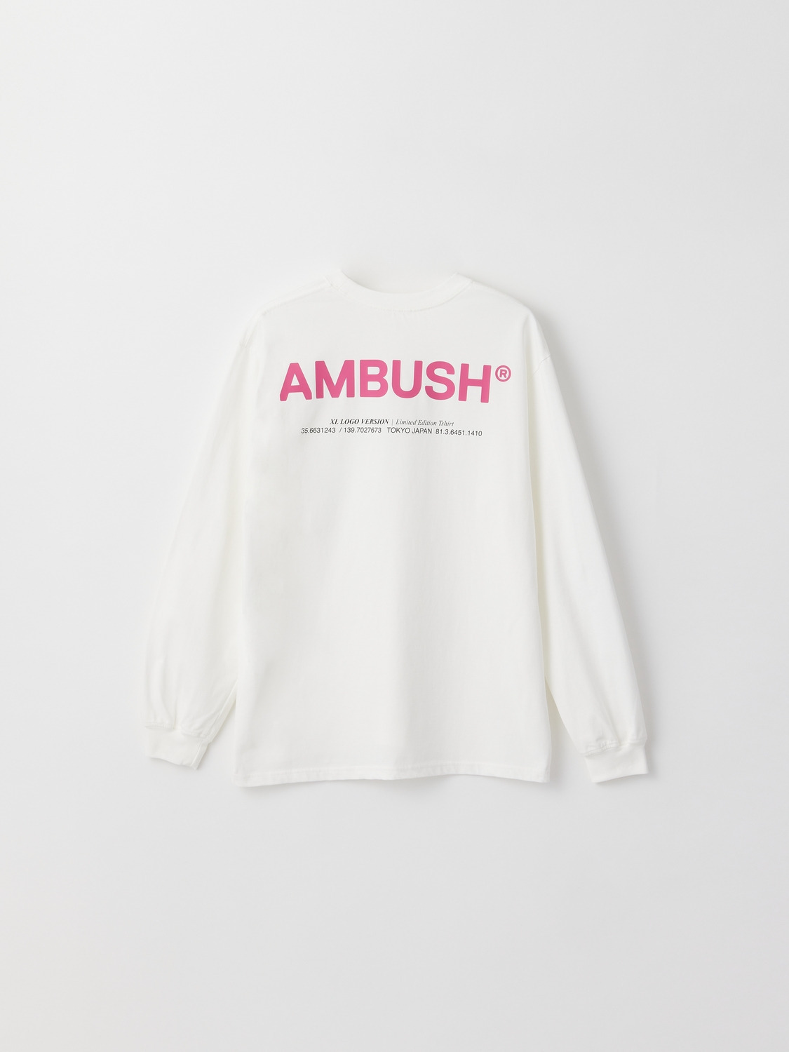 XL LOGO L/S T-SHIRT 詳細画像 White 1
