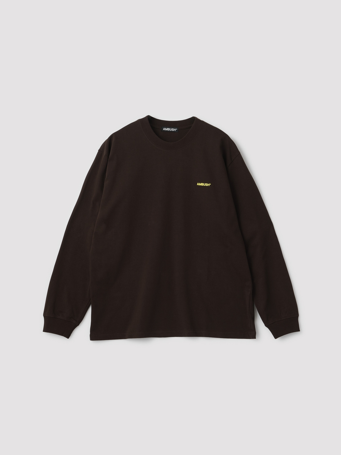 XL LOGO L/S T-SHIRT 詳細画像 Brown 2