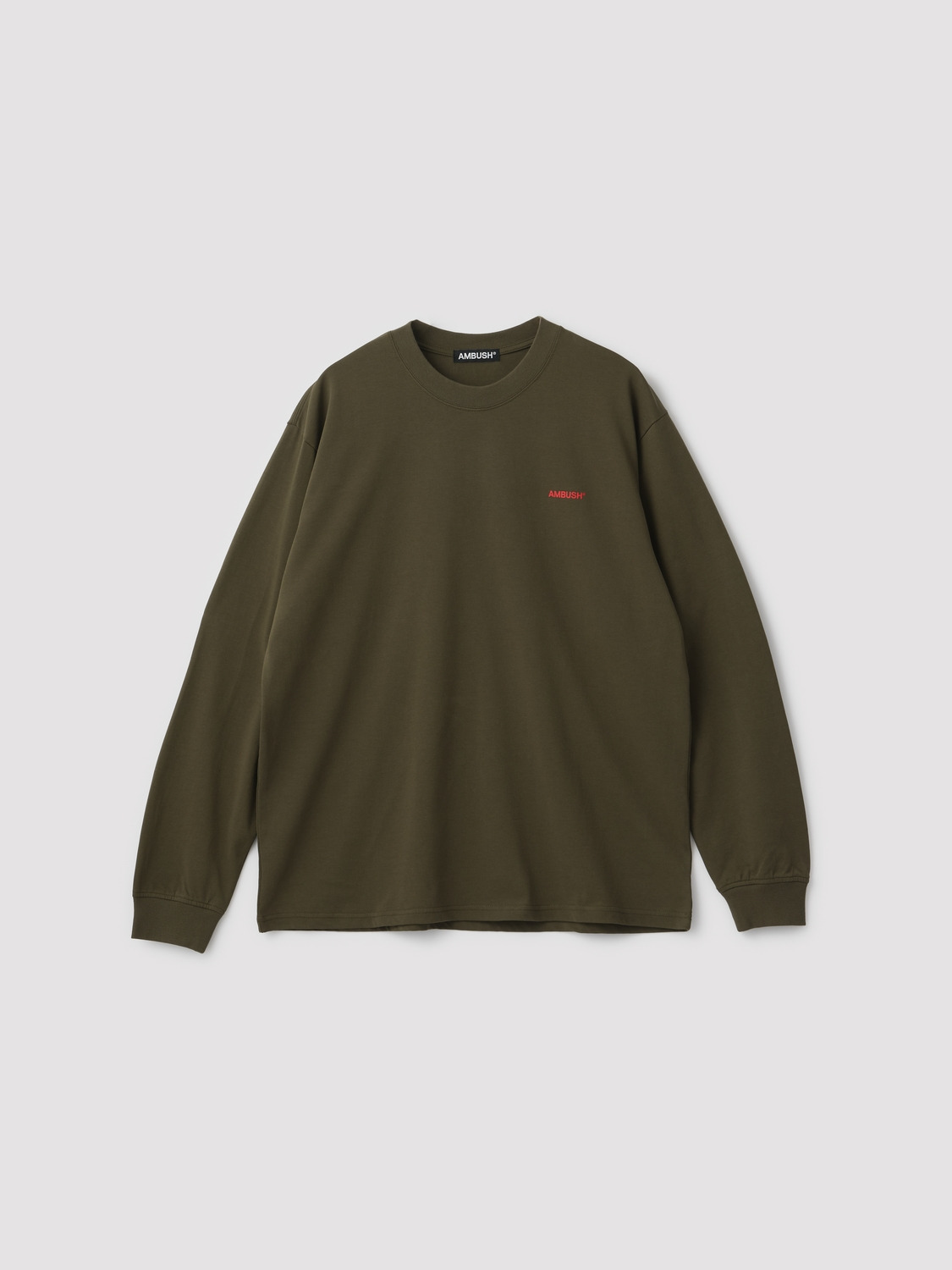 XL LOGO L/S T-SHIRT 詳細画像 Olive 2