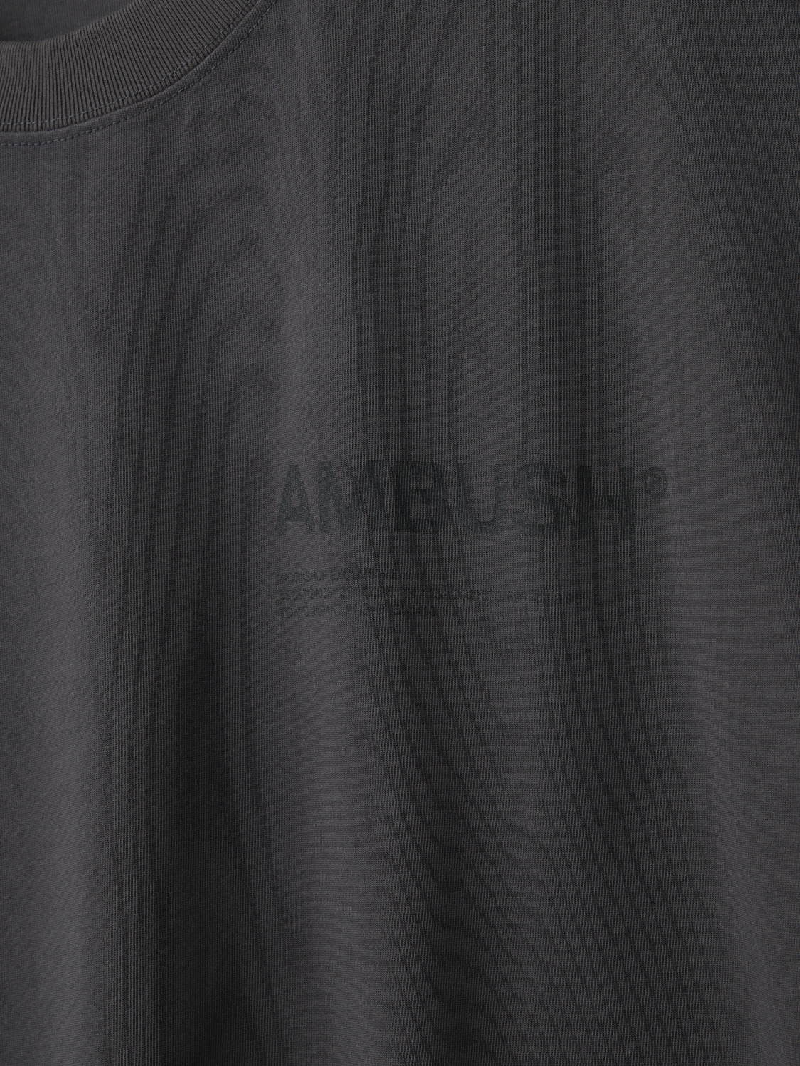 JERSEY WORKSHOP L/S T-SHIRT 詳細画像 Grey 3