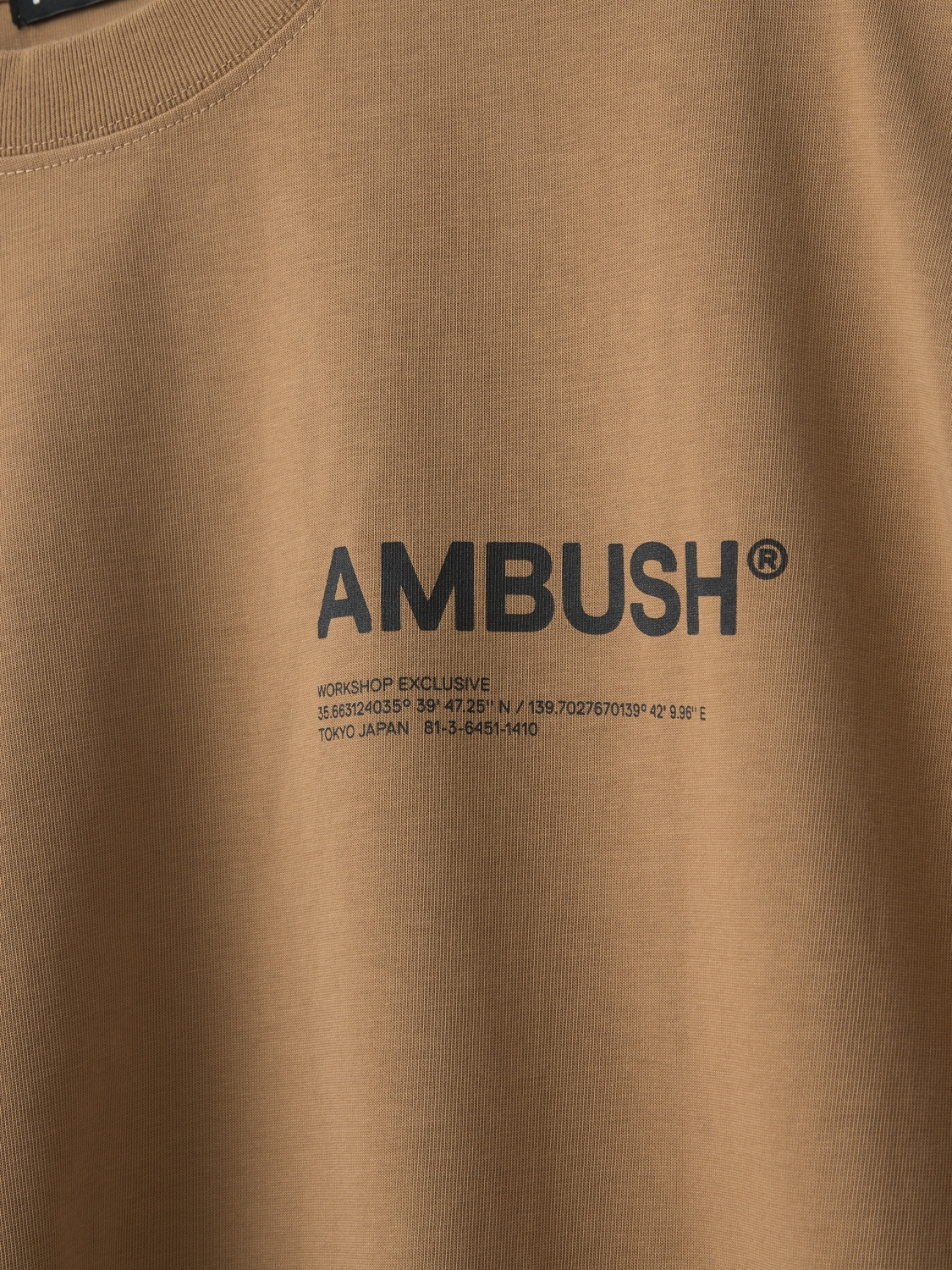 JERSEY WORKSHOP L/S T-SHIRT 詳細画像 Beige 3