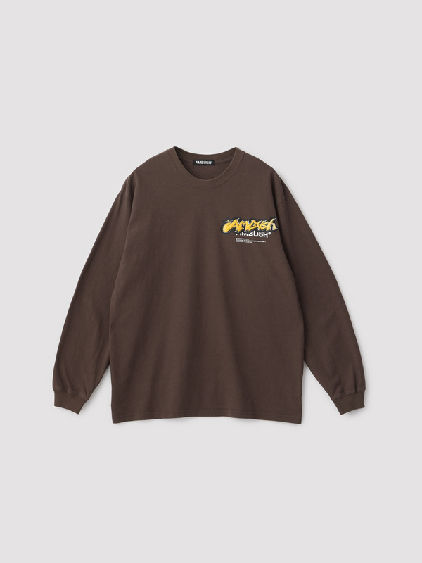 STICKER LOGO L/S T-SHIRT