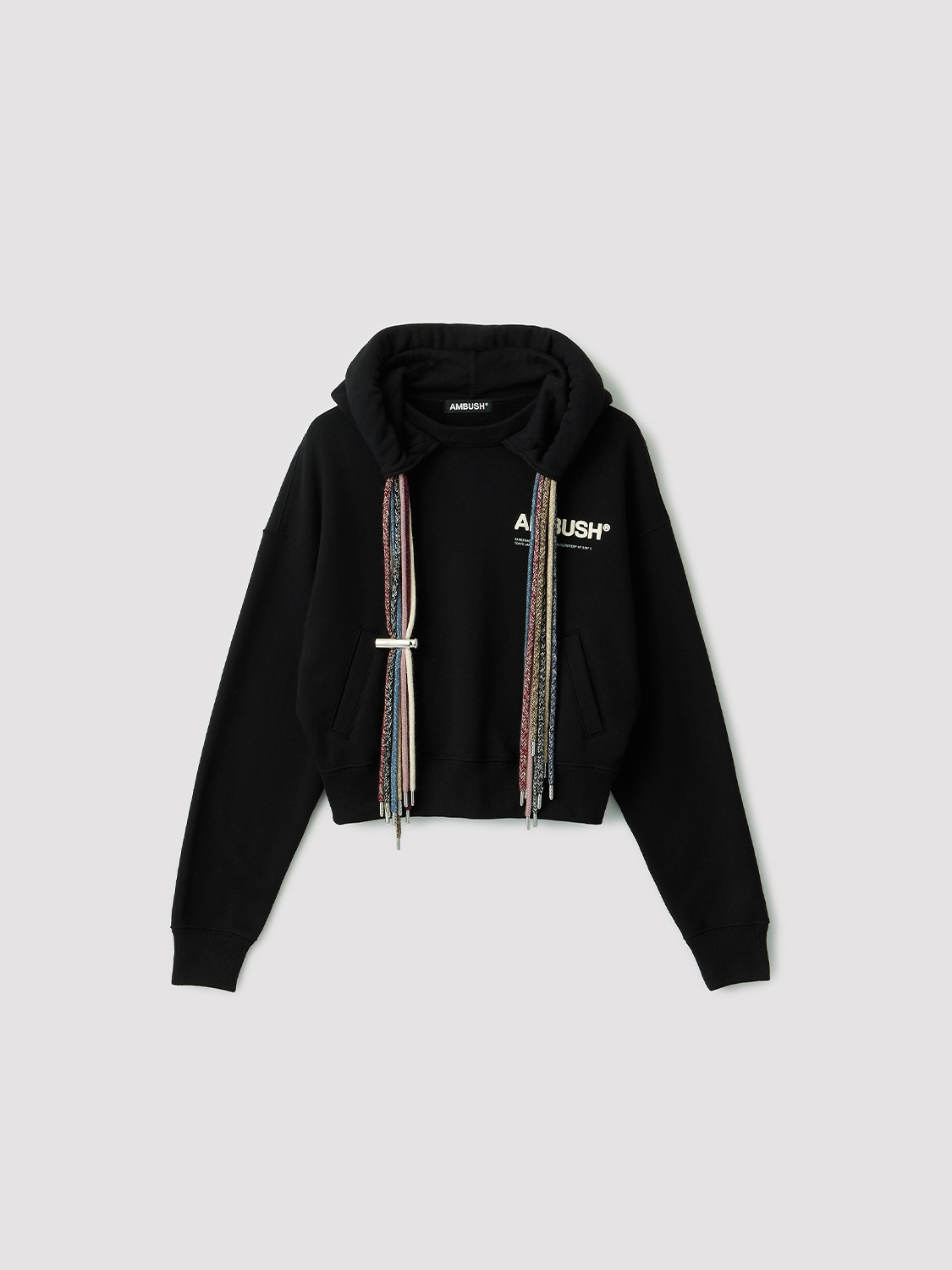 MULTICORD BOXY HOODIE 詳細画像 Black 1