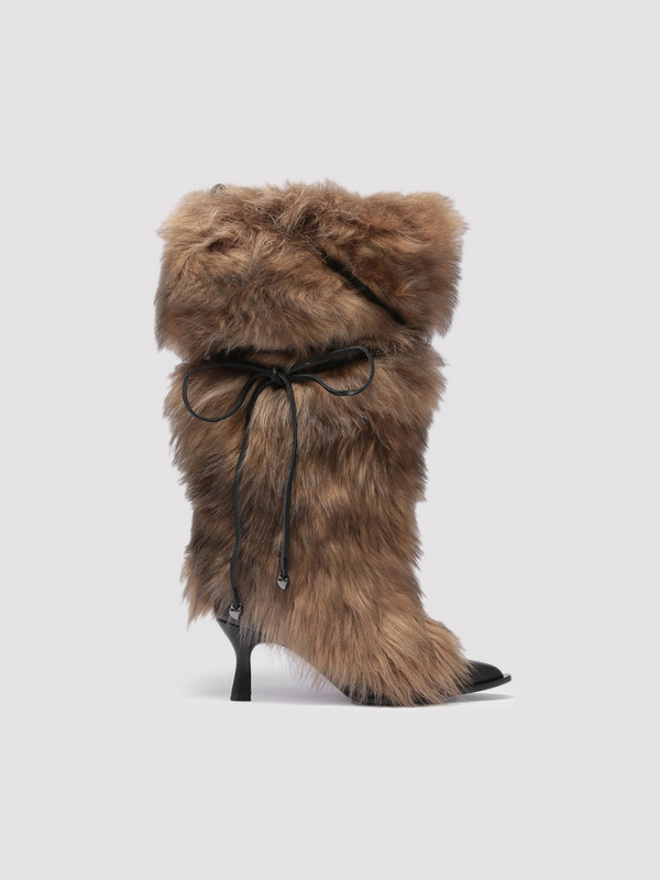 UGG AMBUSH FUR HEEL