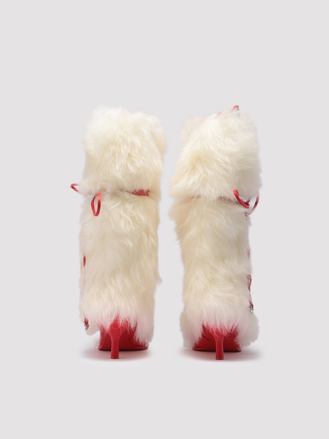 UGG AMBUSH FUR HEEL 詳細画像 White 2