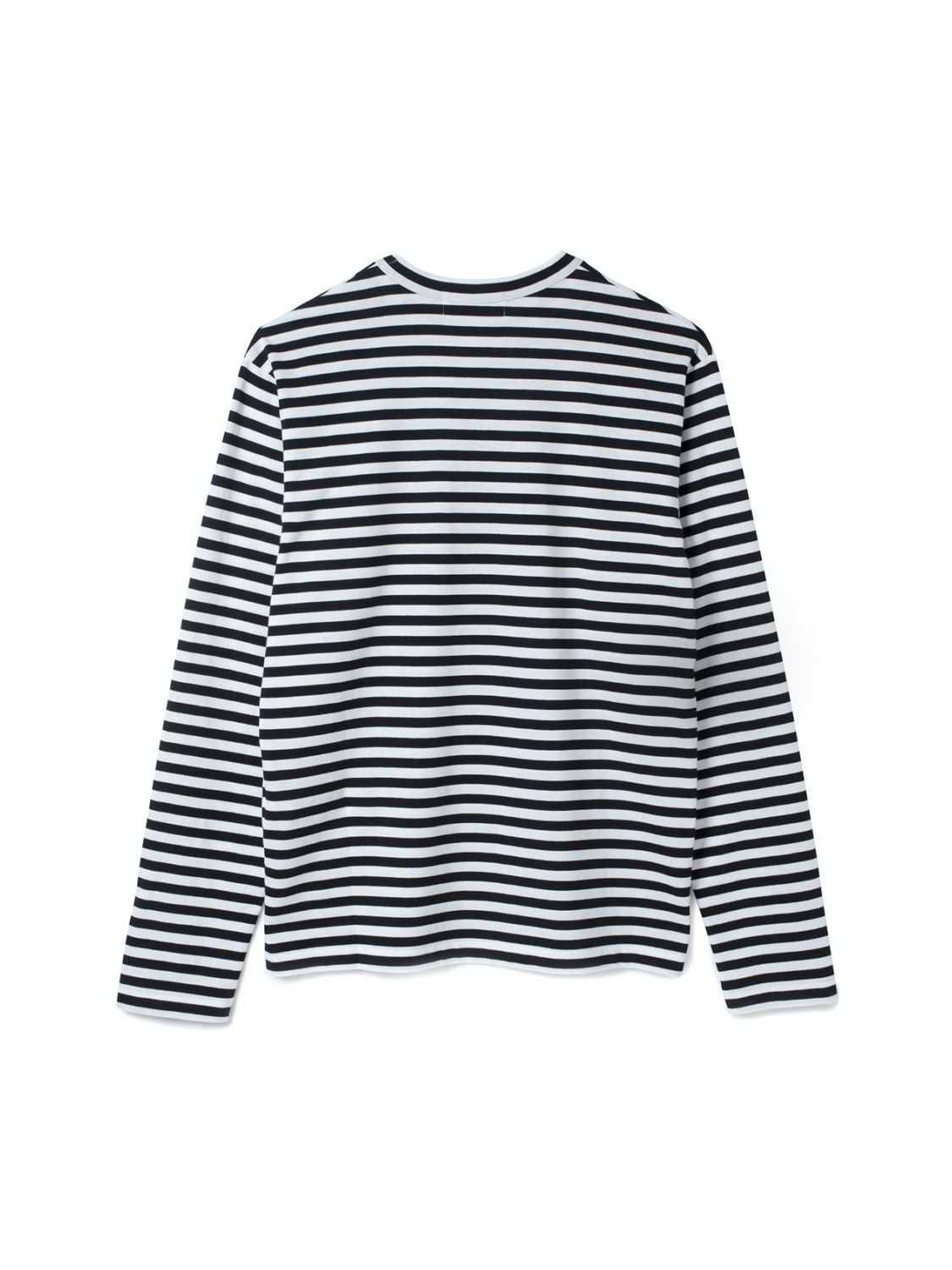 BORDER L/S T-SHIRT 詳細画像 WhitexBlack 2