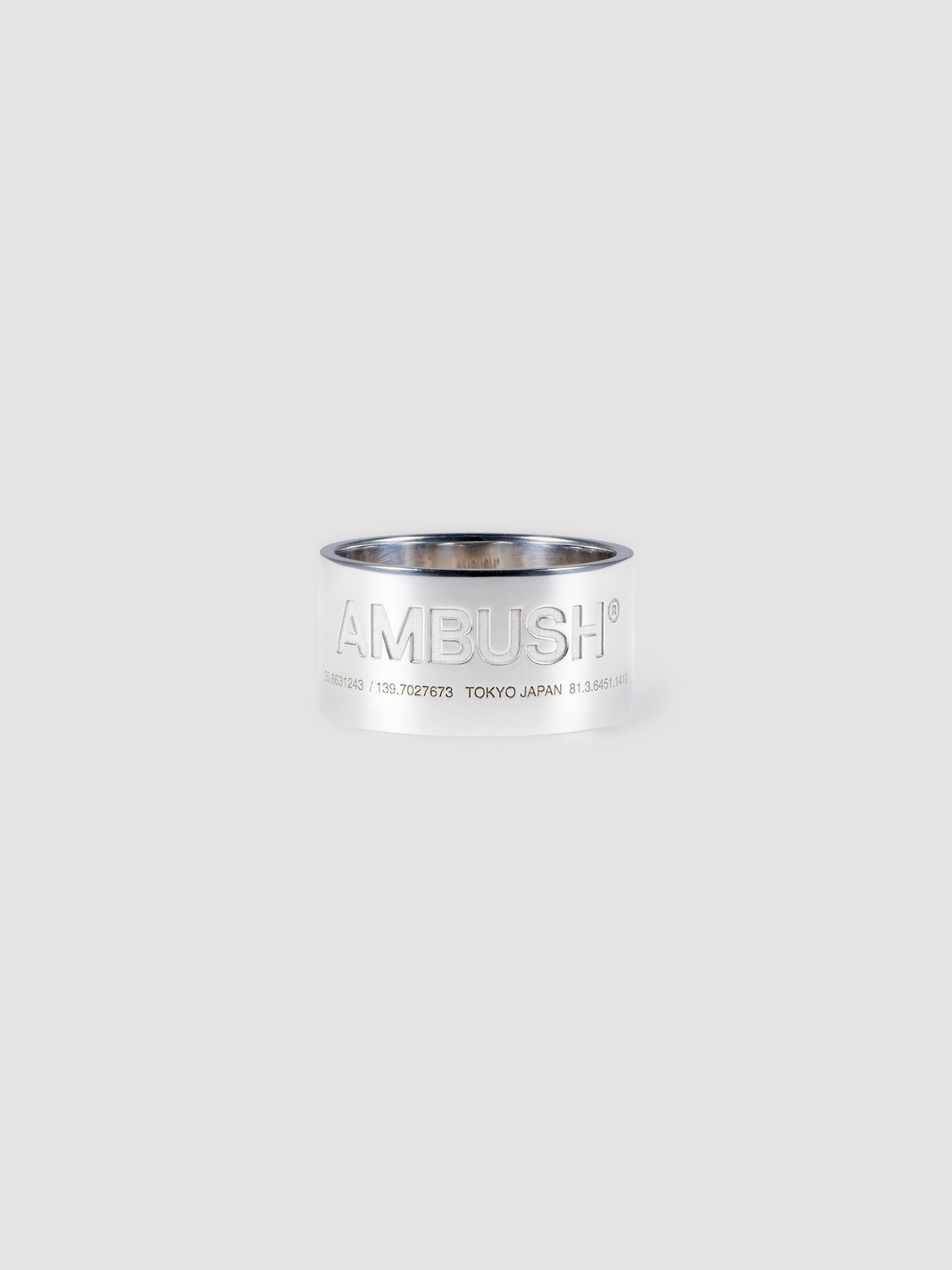 AMBUSH BAND RING LARGE 詳細画像 Silver 1
