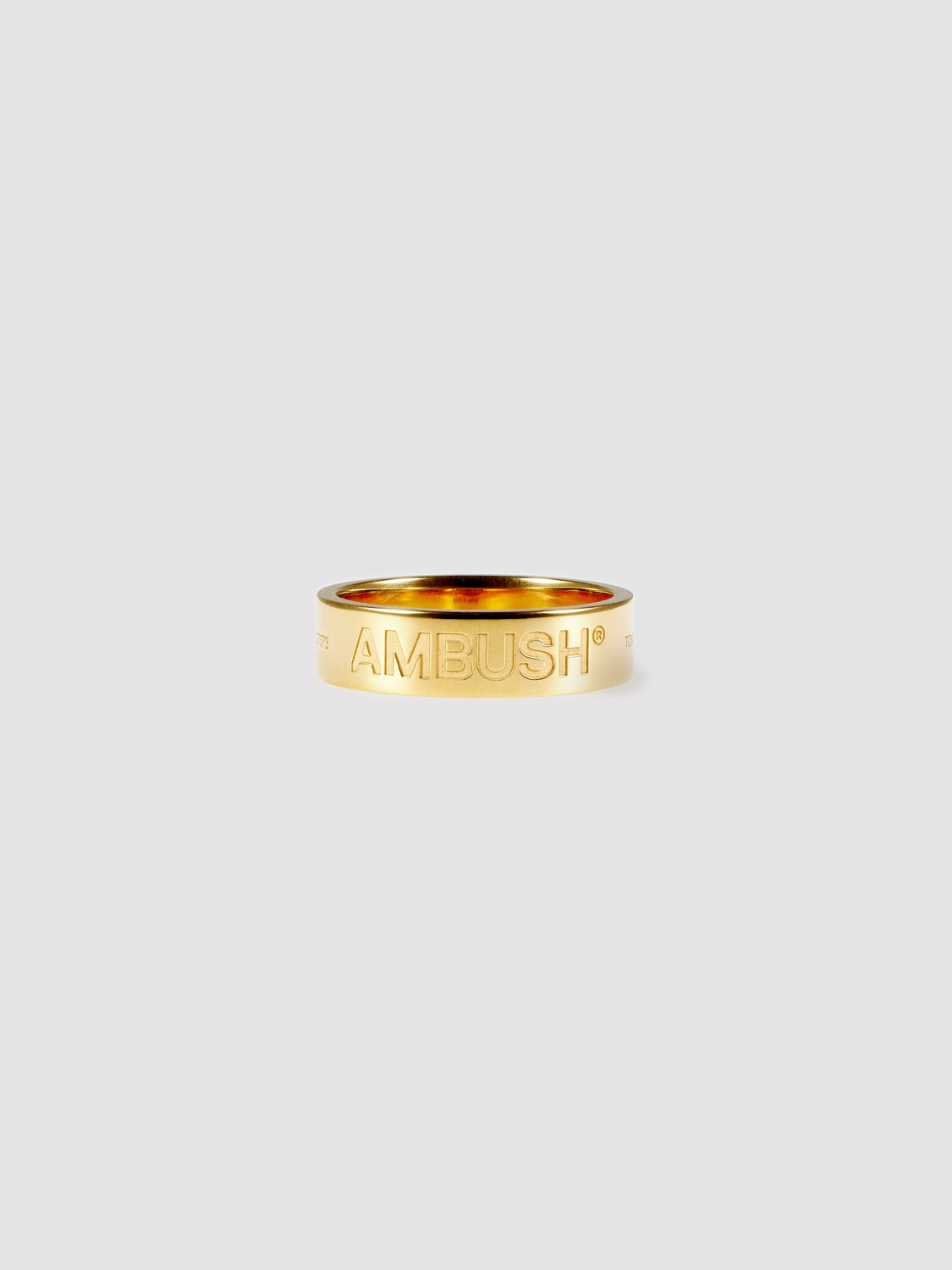 AMBUSH BAND RING SMALL 詳細画像 Gold 1