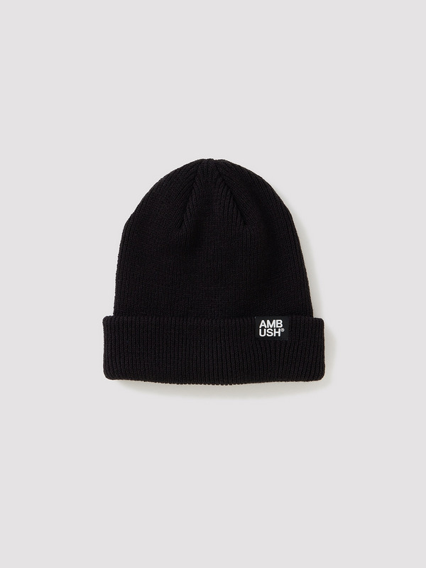 LOGO LABEL KNIT CAP