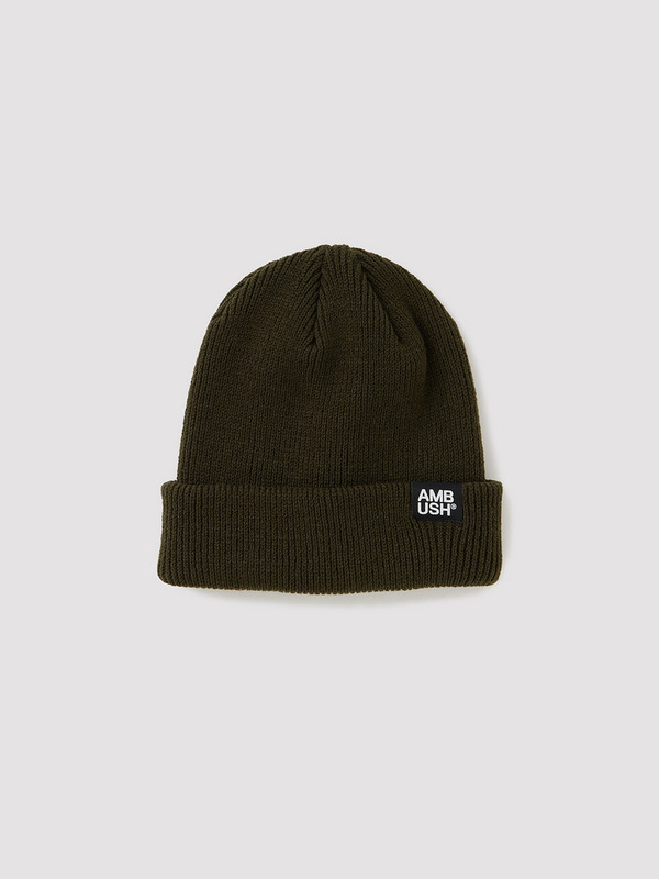 LOGO LABEL KNIT CAP