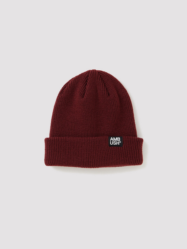 LOGO LABEL KNIT CAP
