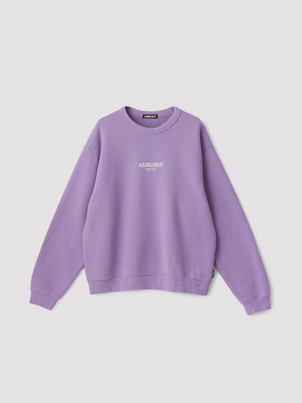 CENTER LOGO CREW NECK