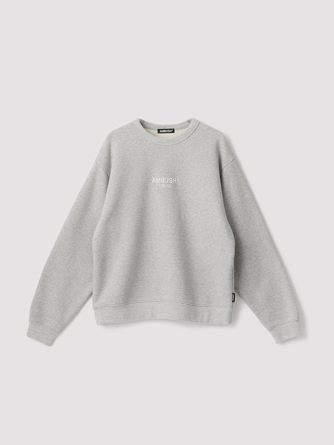 CENTER LOGO CREW NECK 詳細画像 Grey 2