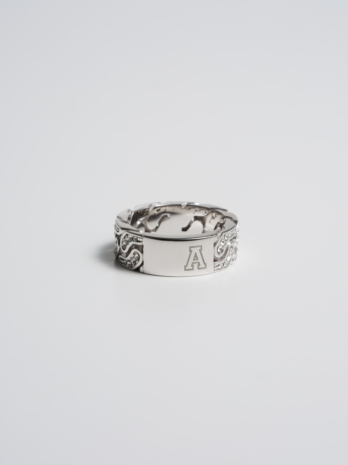 PAVE ID RING 詳細画像 Silver 1