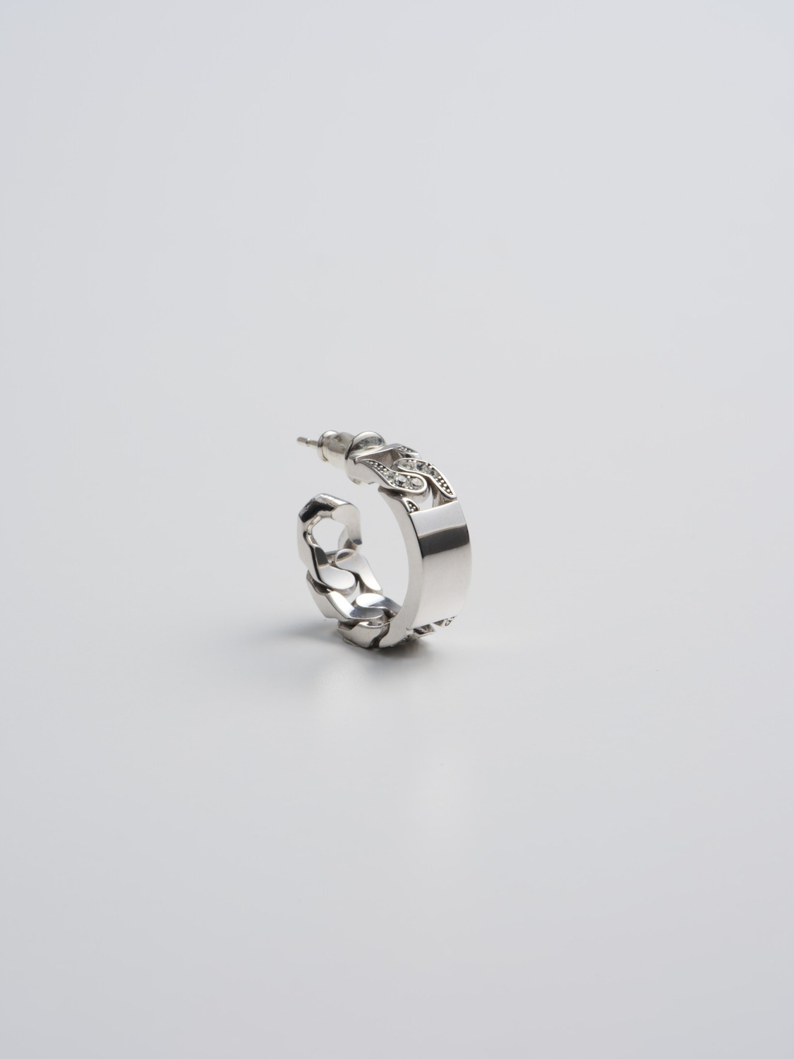 PAVE ID EARRINGS 詳細画像 Silver 2