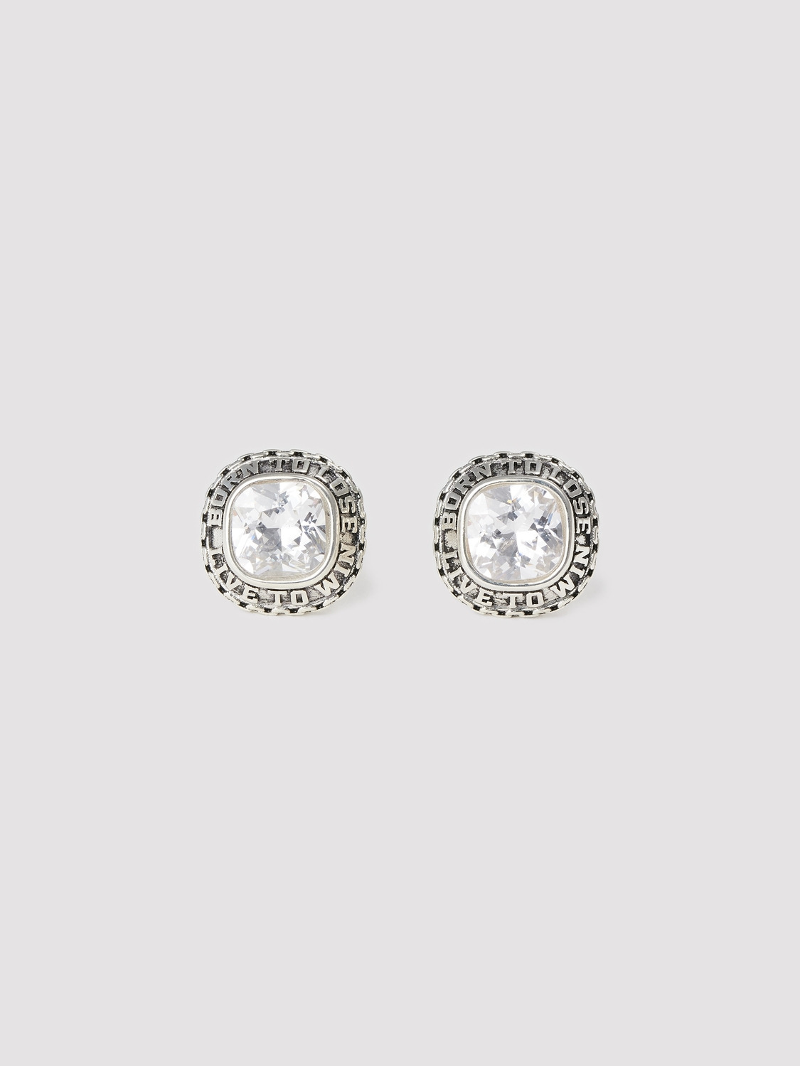 STUDS CLASS EARRINGS 詳細画像 Silver 1