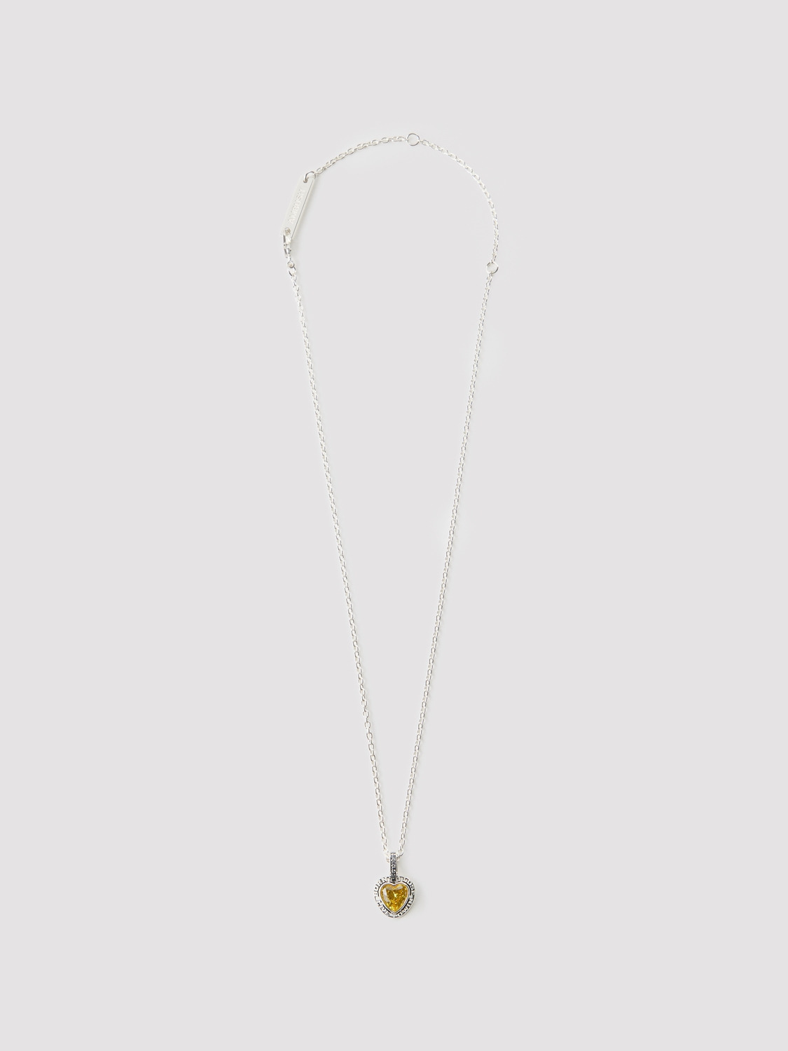 HEART CLASS CHARM NECKLACE SMALL 詳細画像 Yellow 2