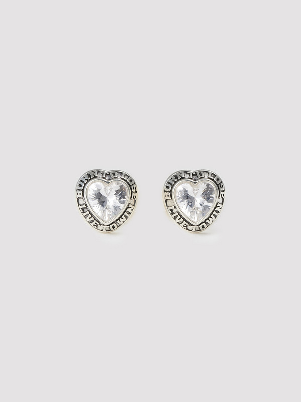 STUDS HEART CLASS EARRINGS