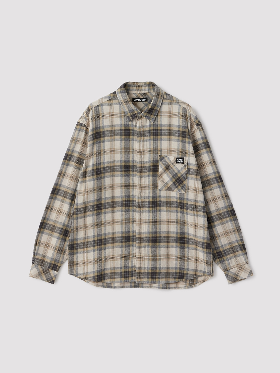 FLANNEL CHECK SHIRT 詳細画像 Black 1