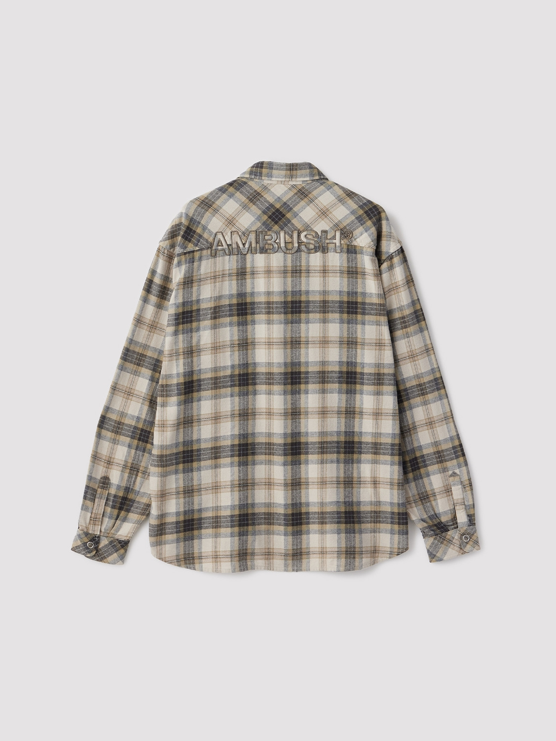 FLANNEL CHECK SHIRT 詳細画像 Black 2