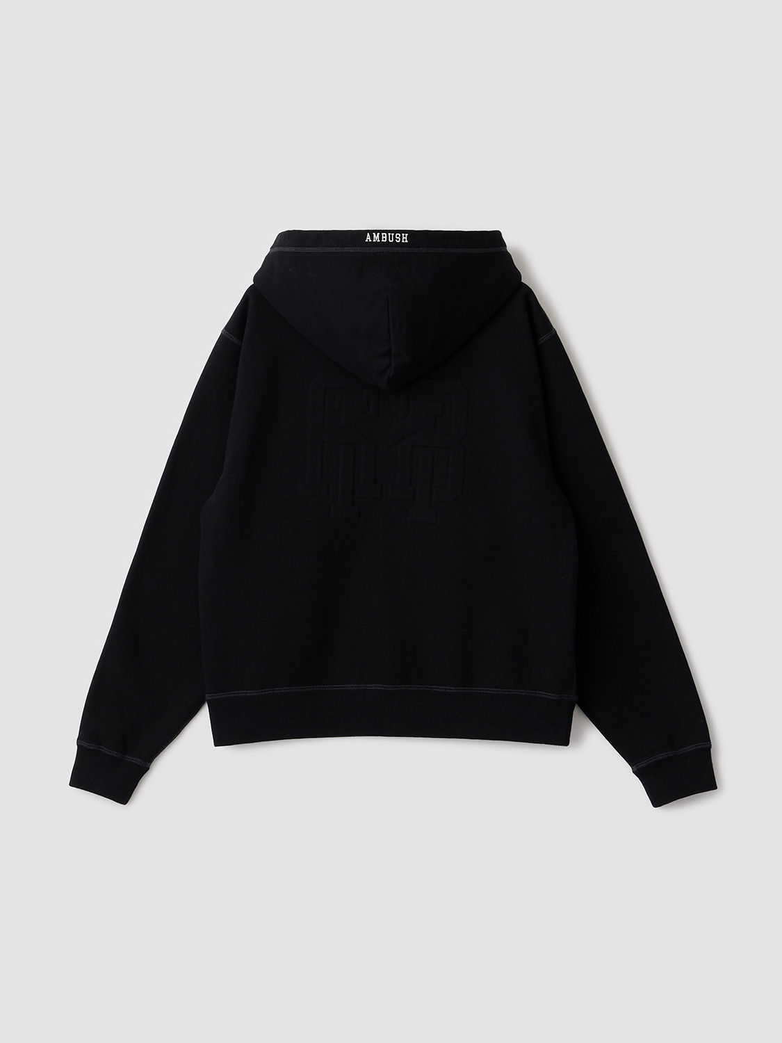 AMB PATCH HOODIE 詳細画像 Black 2