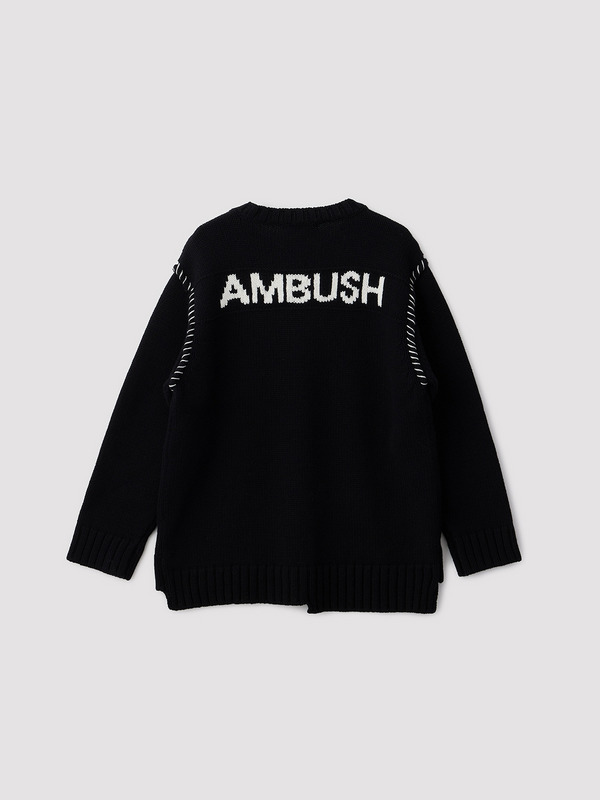 BACK LOGO STITCH CREWNECK