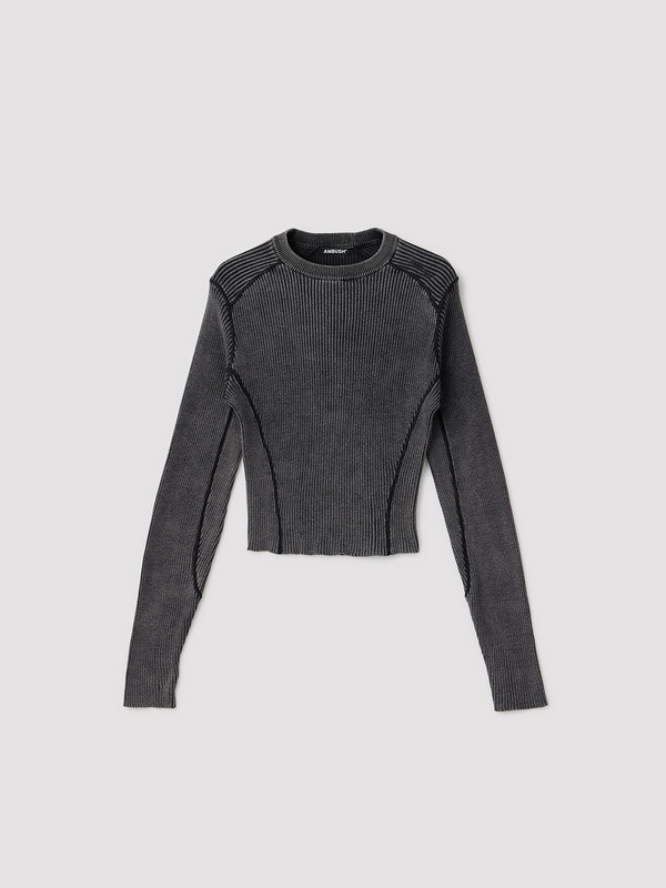 BLEACH FITTED CREWNECK