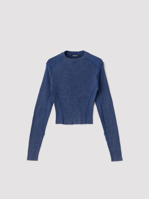 BLEACH FITTED CREWNECK