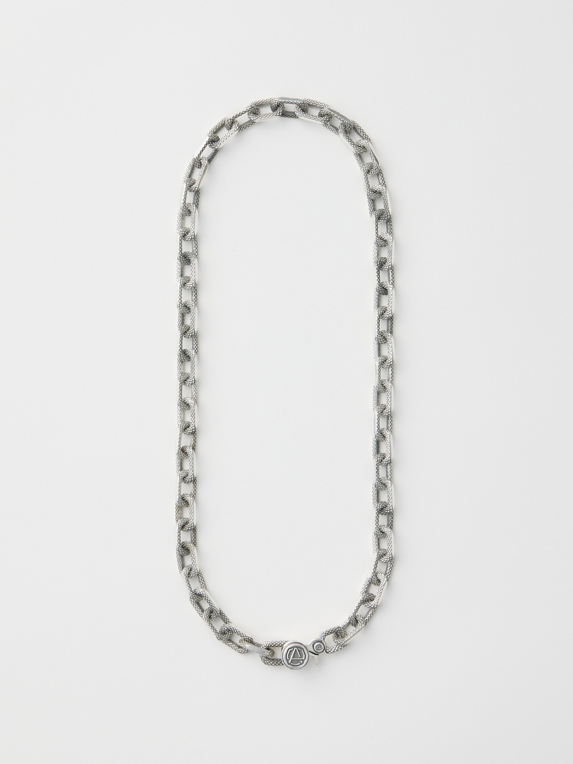 TEXTUERD A CHAIN NECKLACE 詳細画像 Silver 1
