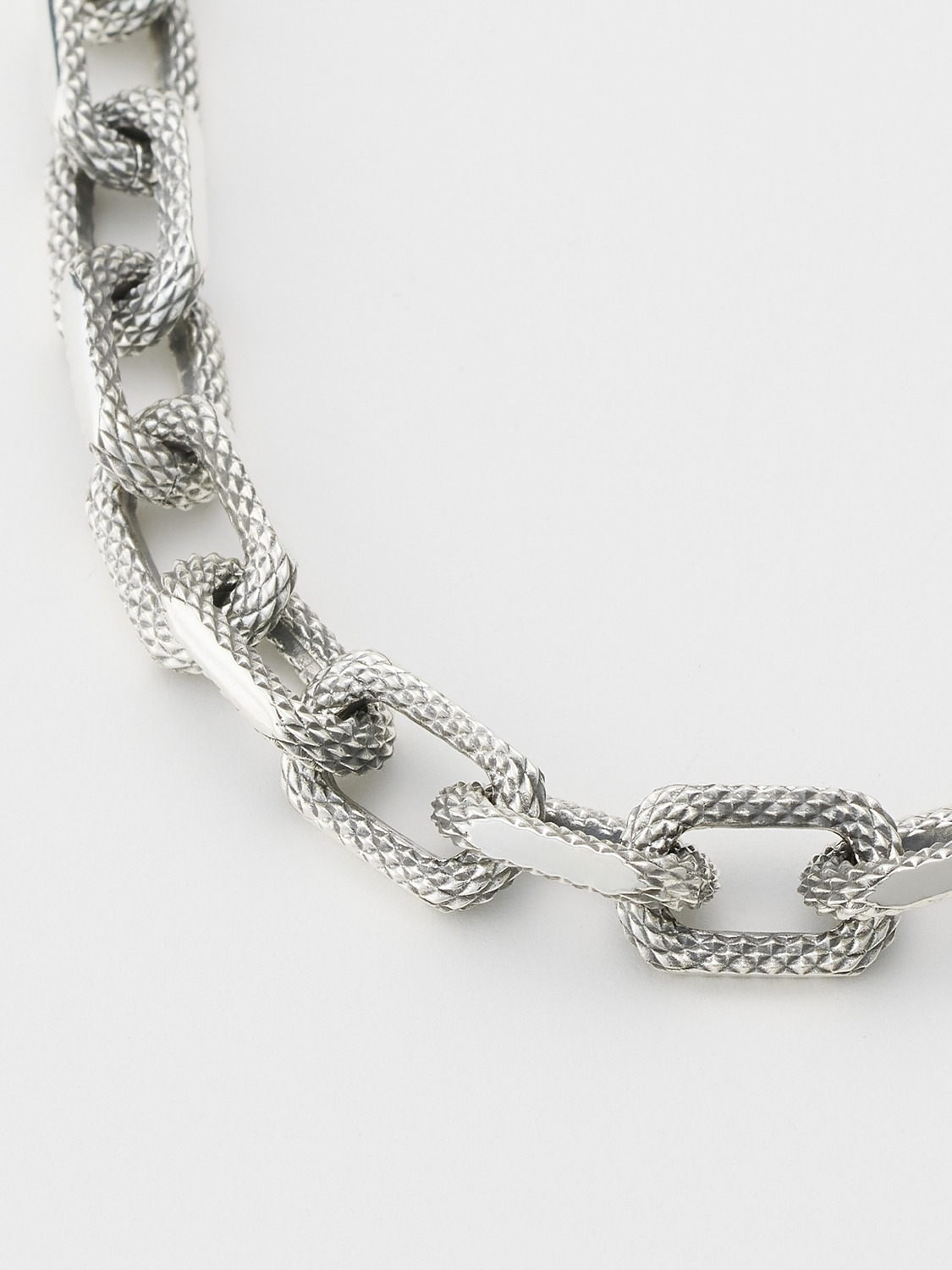 TEXTUERD A CHAIN NECKLACE 詳細画像 Silver 2