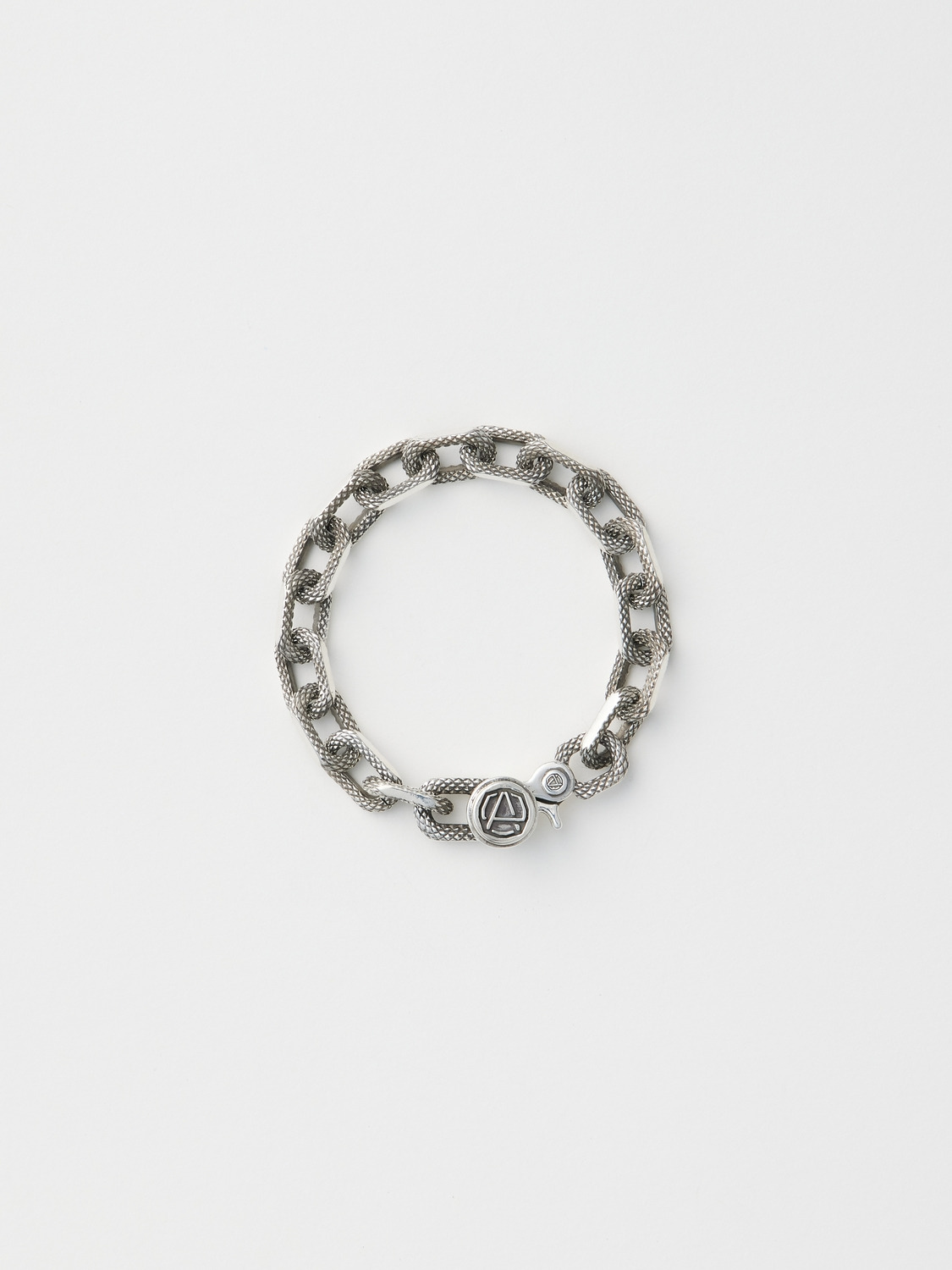 TEXTUERD A CHAIN BRACELET 詳細画像 Silver 1