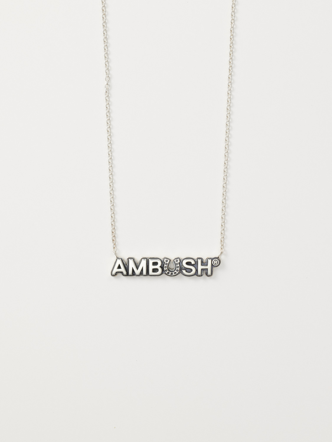 AMBUSH HORSESHOE CHARM NECKLACE 詳細画像 Silver 1