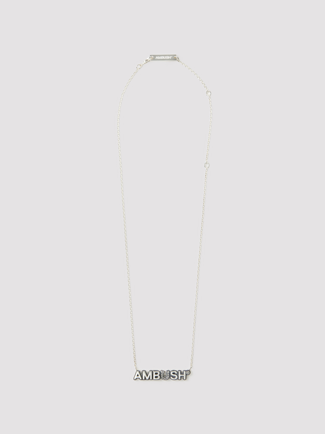 AMBUSH HORSESHOE CHARM NECKLACE 詳細画像 Silver 2
